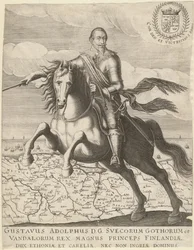 Gustavus Adolphus Before the Map of Pomerania, 1630