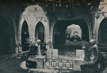 Hall in the German Section of the Turin Exhibition