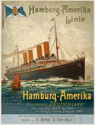 Hamburg-America Line. Germany, Hamburg, 1899