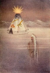 He described a great teepee