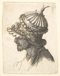 Helmeted Head