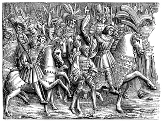 Henry VIII in the Field of the Cloth of Gold