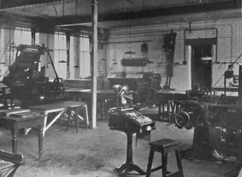 Heriot-Watt College, Edinburgh - Letterpress Machine Department