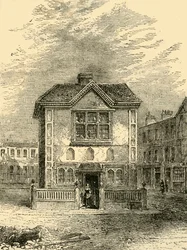 Hickss Hall about 1750, c1872