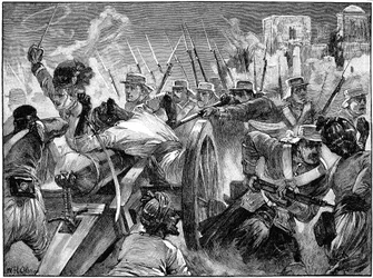 Highlanders Capturing the Mutineers
