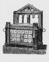 History of Ancient Rome. A Curule Seat, a Symbol of Political or Military Power