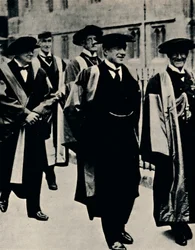 Honorary Degree at Oxford, 1925