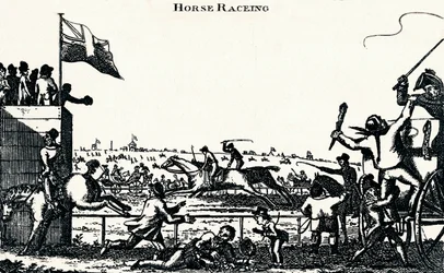 Horse Racing, c1804, 1903