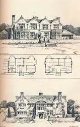 Houghton Grange, near Huntingdon, c. 1897