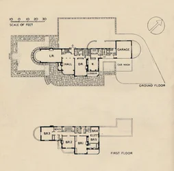 House at Burn Bridge by The Late John Procter, F.R.I.B.A.