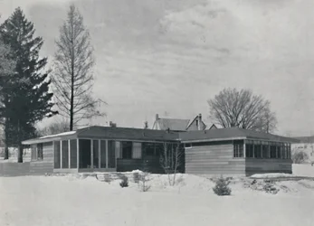 House at Madison, Wis. by William Kaeser, 1942