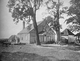 House in Which Stonewall Jackson Died, Richmond, Virginia, c1897