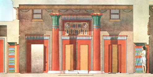 House of General Ramose at Tell el-Amarna, Egypt, 1928