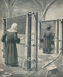 How Cloth Was Woven in Saxon England
