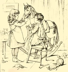 How The Rocking-Horse Ate The Cake