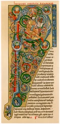 Illuminated Initial P
