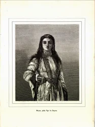 Illustration from the book Brogede Rejsebilleder by Elisabeth Jerichau-Baumann, published by Forlagsbureauet (Copenhagen, 1881)