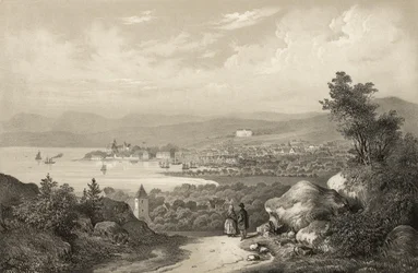 Illustration from the Book Norway Presented in Drawings by Asbjørnsen, P.Chr. and Published by Chr. Tønsberg (no, 1848)