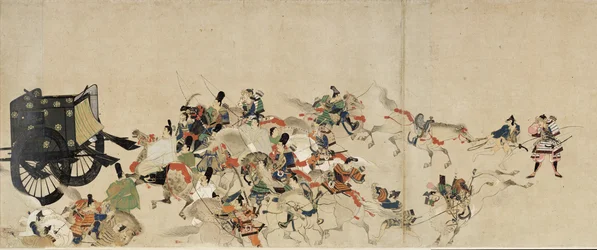 Illustrated Tale of the Heiji Civil War: The Imperial Visit to Rokuhara