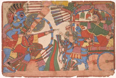 Illustration to the Mahabharata