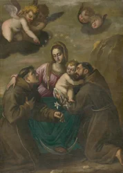 Immaculata with Saints