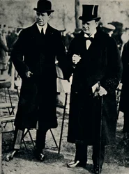 In Hyde Park with the Crown Prince of Sweden