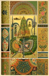 Indian Metal Work, Embroidery, Weaving and Painting