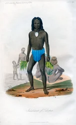Inhabitants of Tikopia, 1848