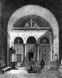 Interior of a Church, Egypt, 1881