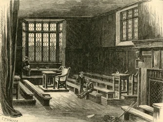 Interior of the Old School-Room