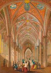 Interior of the Temple Church