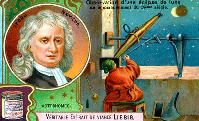 Isaac Newton, English Mathematician, Astronomer and Physicist