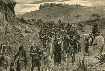 Israelites Going Into Captivity