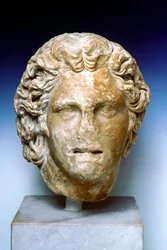 Ivory Portrait Bust of Alexander the Great