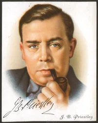 JB Priestley, British novelist, playwright, essayist and broadcaster, c1927