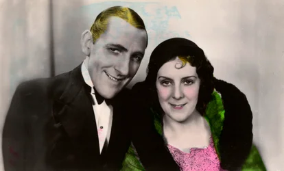 Jack Hulbert and his wife Cicely Courtneidge, English actors