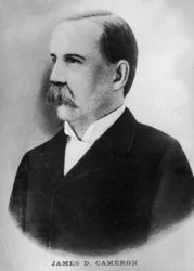 James D Cameron, 1833-1918