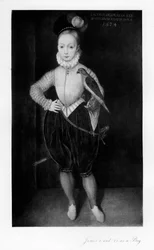 James I as a Boy, 1907
