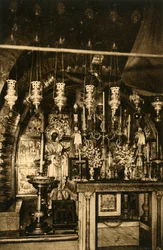 Jerusalem - Church of the Holy Sepulchre - Calvary, c1918-c1939