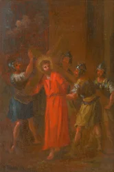 Jesus Carries His Cross (Study for the Stations of the Cross II)