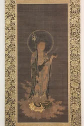 Jizo Bosatsu in Welcoming Descent, 14th century
