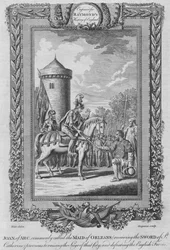 Joan of Arc Commonly Called the Maid of Orleans Receiving the Sword of St. Catherine