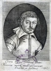 John Bate, English author, c 1635