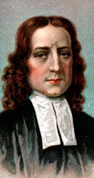 John Wesley, 18th century English non-conformist preacher, 1924