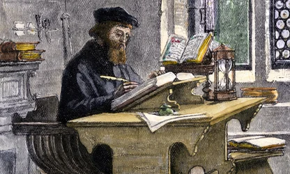 John Wycliffe at work