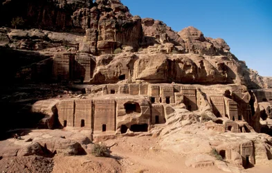 Nabatean Tombs in Petra