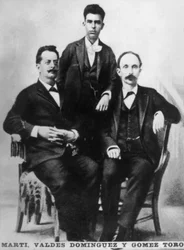 Jose Marti, Fermin Valdes Dominguez and Gomez Toro, Key West, Florida, USA