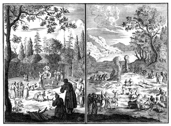 Jumala, Wirku-Accha. A deity of Lapland, 1727-1738