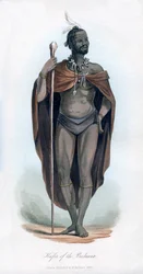 Kafir of the Bechuana, 1848