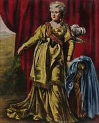 Empress Catherine II of Russia 1729-1796 - Painting by Lewitzky, 1934